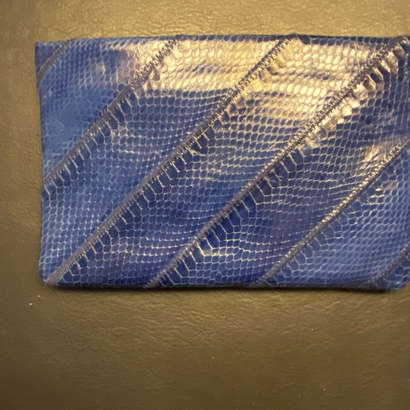 Claris Virot Lou Clutch Patchwork Blue - Picture 3 of 5